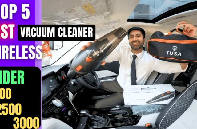 Best Cordless Vacuum Cleaner for Car