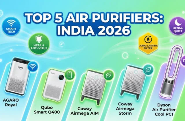 top 5 air purifiers in 2026
