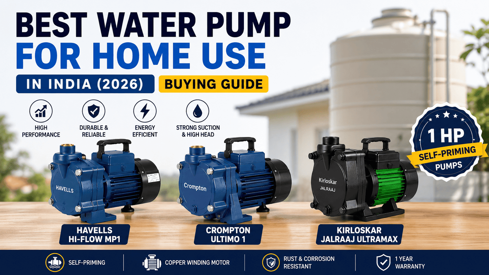 water pump featured image